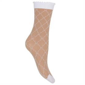 Hype The Detail Socks Logo, Hvid